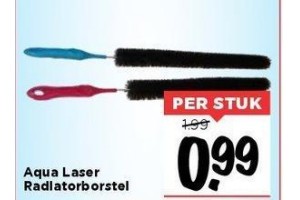 aqua laser radiatorborstel