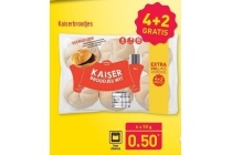 kaiserbroodjes aldi