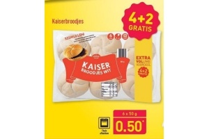 kaiserbroodjes aldi