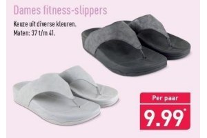 dames fitness slippers