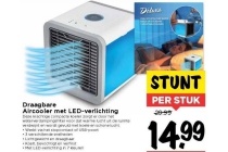 draagbare aircooler met led verlichting