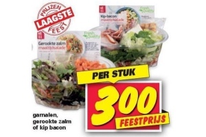 diverse maaltijdsalades