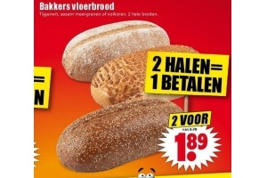 bakkers vloerbrood