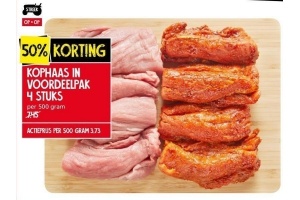 kophaas in voordeelpak 4 stuks