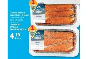 gemarineerde zalmfilet