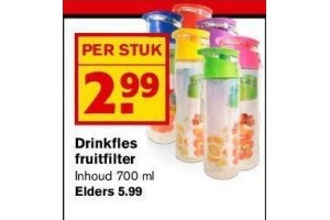 drinkfles fruitfilter