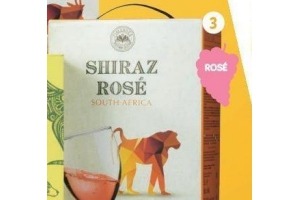 shiraz rose 3 liter