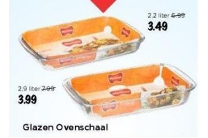 glazen ovenschaal