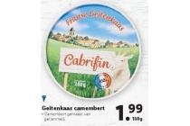 cabrifin geitenkaas camembert