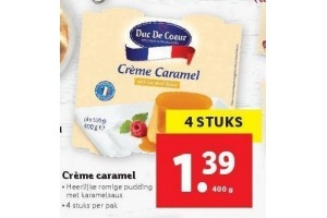 creme caramel