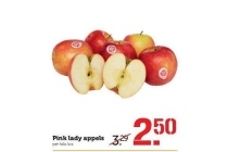 pink lady appels