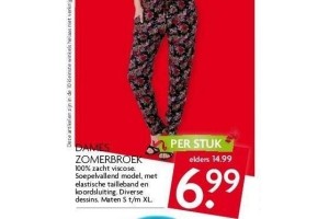 dames zomerbroek