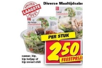 diverse maaltijdsalades