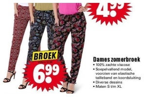 dames zomerbroek