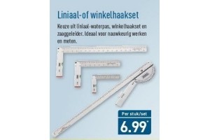 liniaal of winkelhaakset