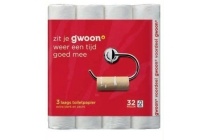 g woon toiletpapier 3 laags