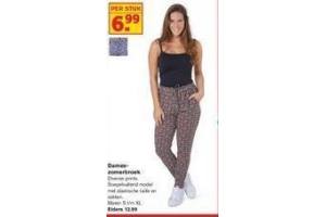 dames zomerbroek