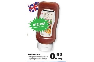 bruine saus