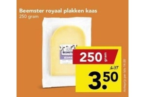 beemster royaal plakken kaas