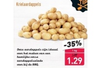krielaardappels per kilo