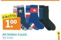 ah sokken 2 pack