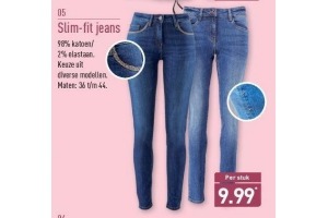 slim fit jeans