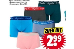 australian boxershort diverse kleuren