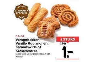 versgebakken producten