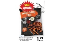 zoete aardappelfriet