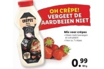 mix voor crepes