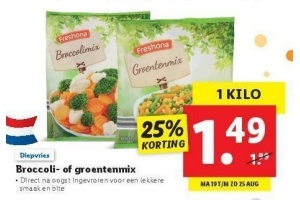 broccoli of groentemix