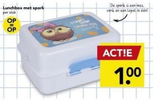 lunchbox met spork