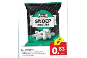 snoep krijstjes