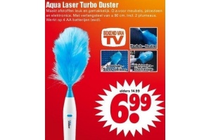 aqua laser turbo duster