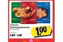 g woon maaltijdpakketten