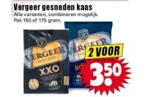 vergeer gesneden kaas