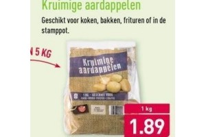 kruimige aardappelen