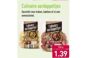 culinaire aardappeltjes