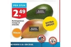 buitengewoon mango of avocado
