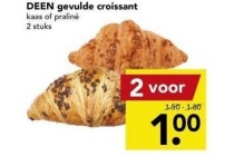 deen gevulde croissant