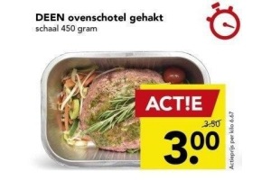 deen ovenschotel gehakt