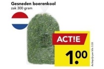 gesneden boerenkool