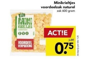 minikrieltjes voordeelzak naturel