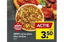 deen verse pizza bbq chicken