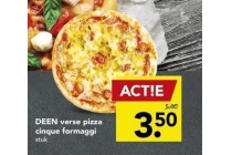 deen verse pizza cinque formaggi