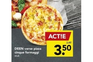 deen verse pizza cinque formaggi