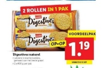 digestives naturel 2 x 400 gram