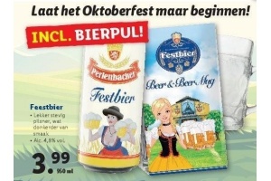 fest bier met bierpul