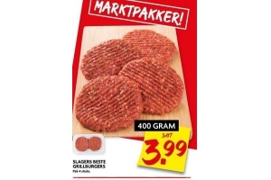 slagers beste grillburgers