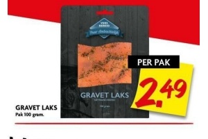 gravet laks